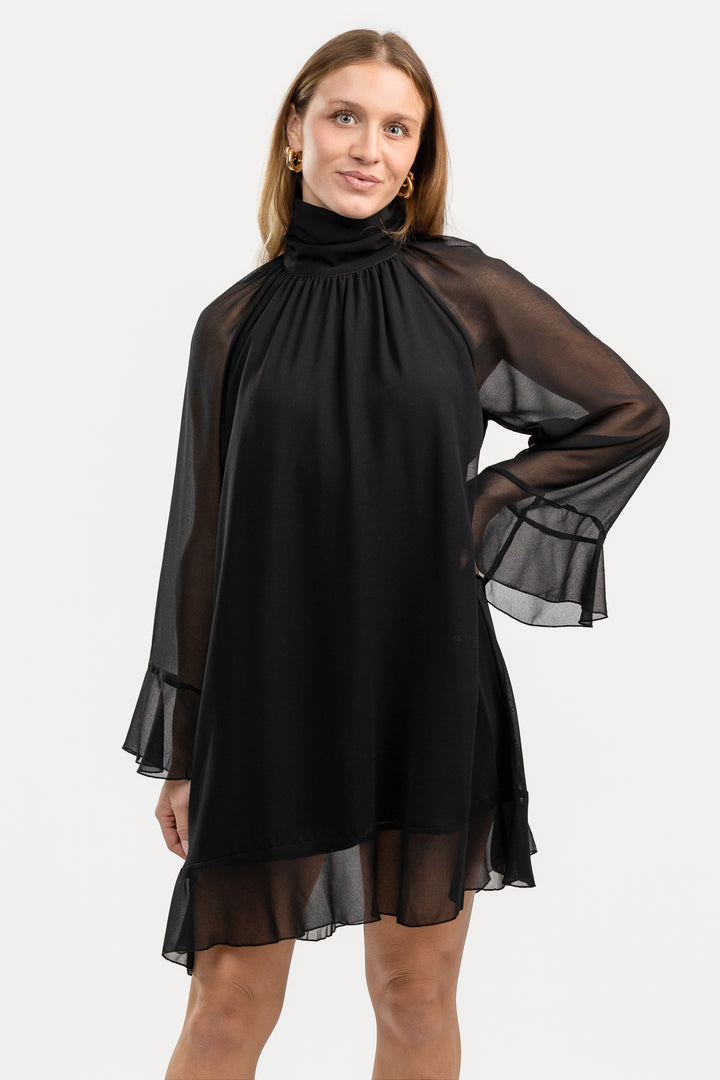 Black The Soulmate Mini Dress