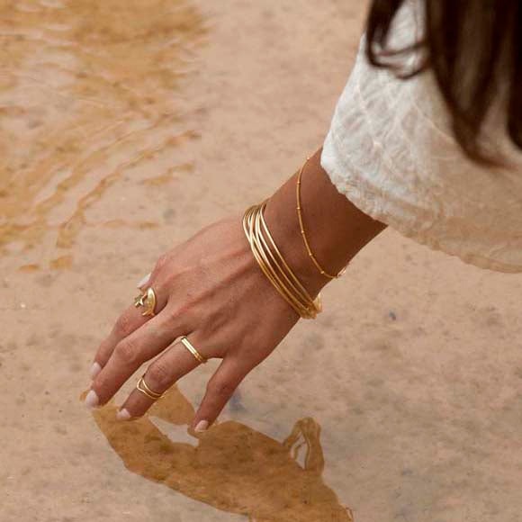 Brass Bangle Set
