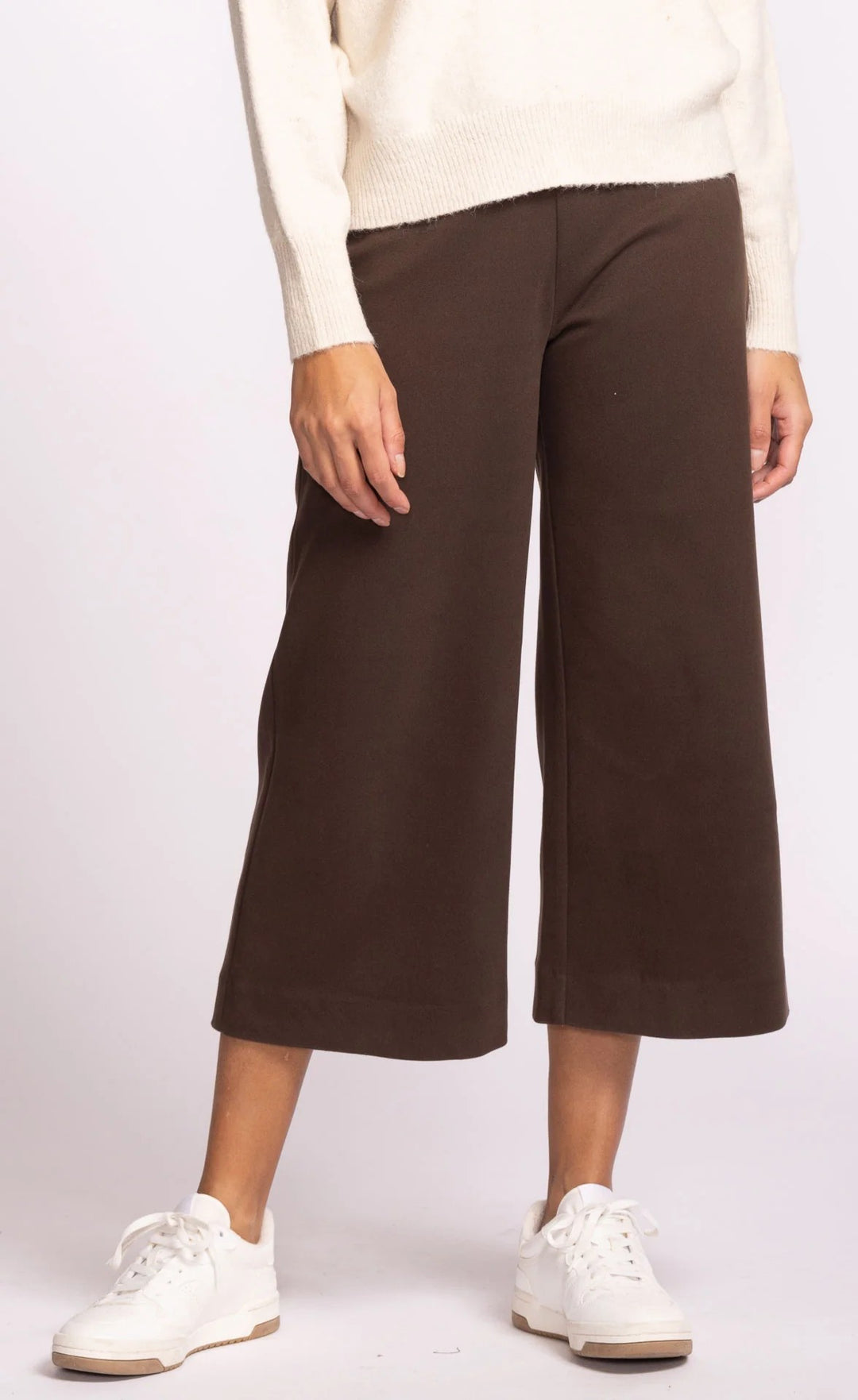Brown Wide Leg Nadia Pant