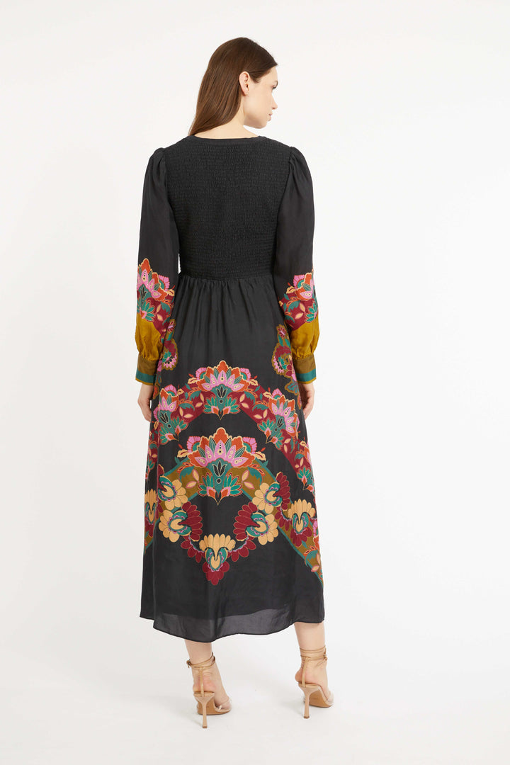 Lacquer Bush Lily Perle Dress