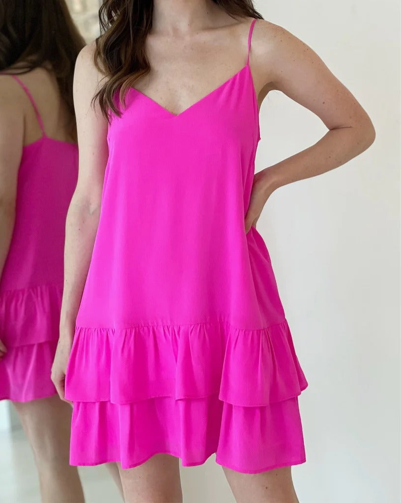 Peony Pink Alena Dress