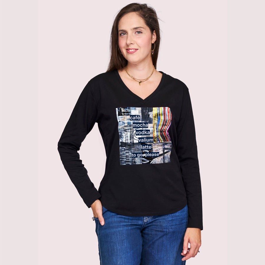 Cafe Mocha Black Shirt