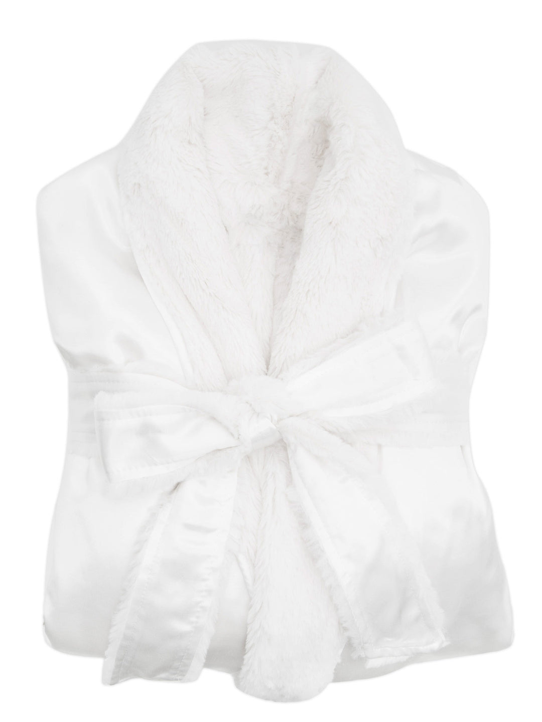 Cream Luxe Satin Robe
