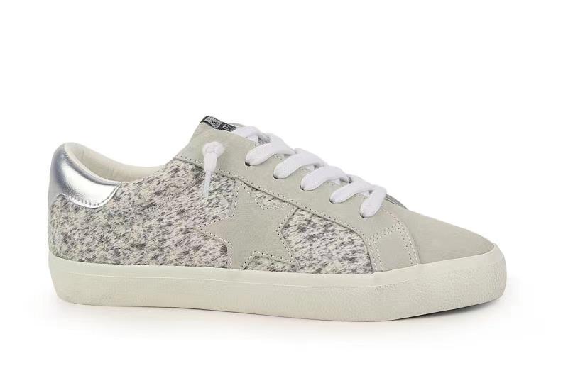 Wild Gray Silver Sneaker