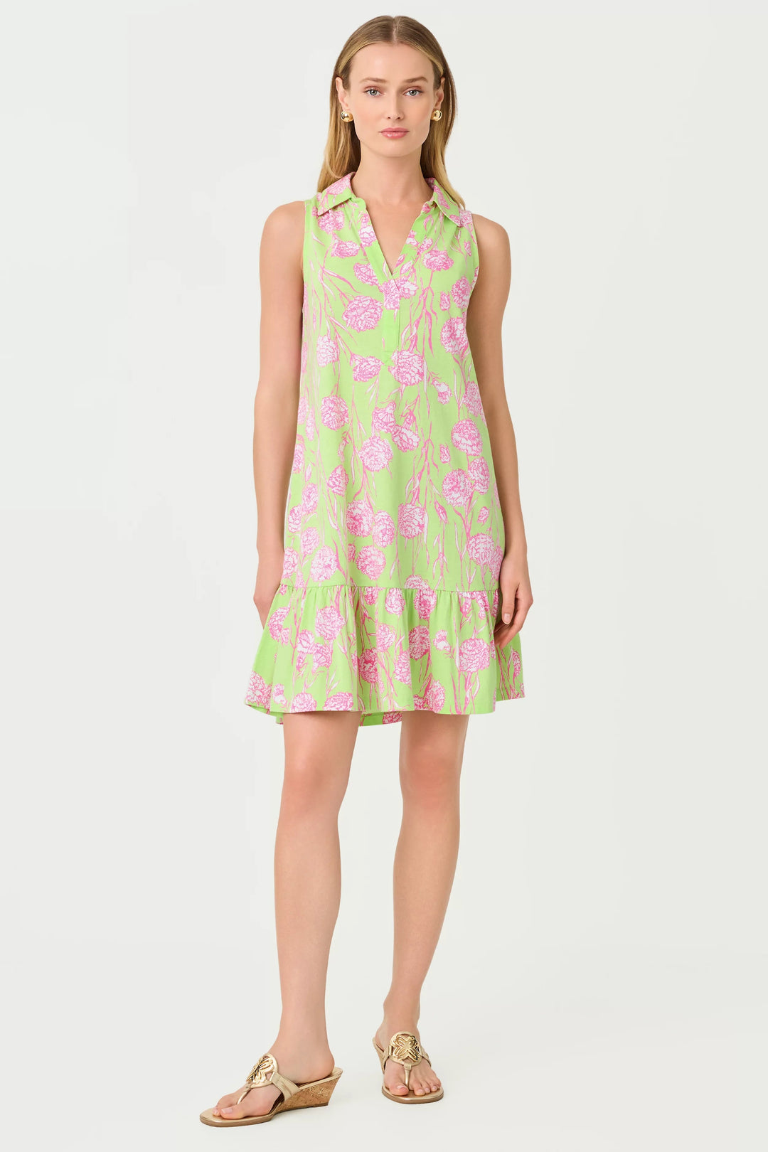 Pistachio Macaron Alina Riegan Dress