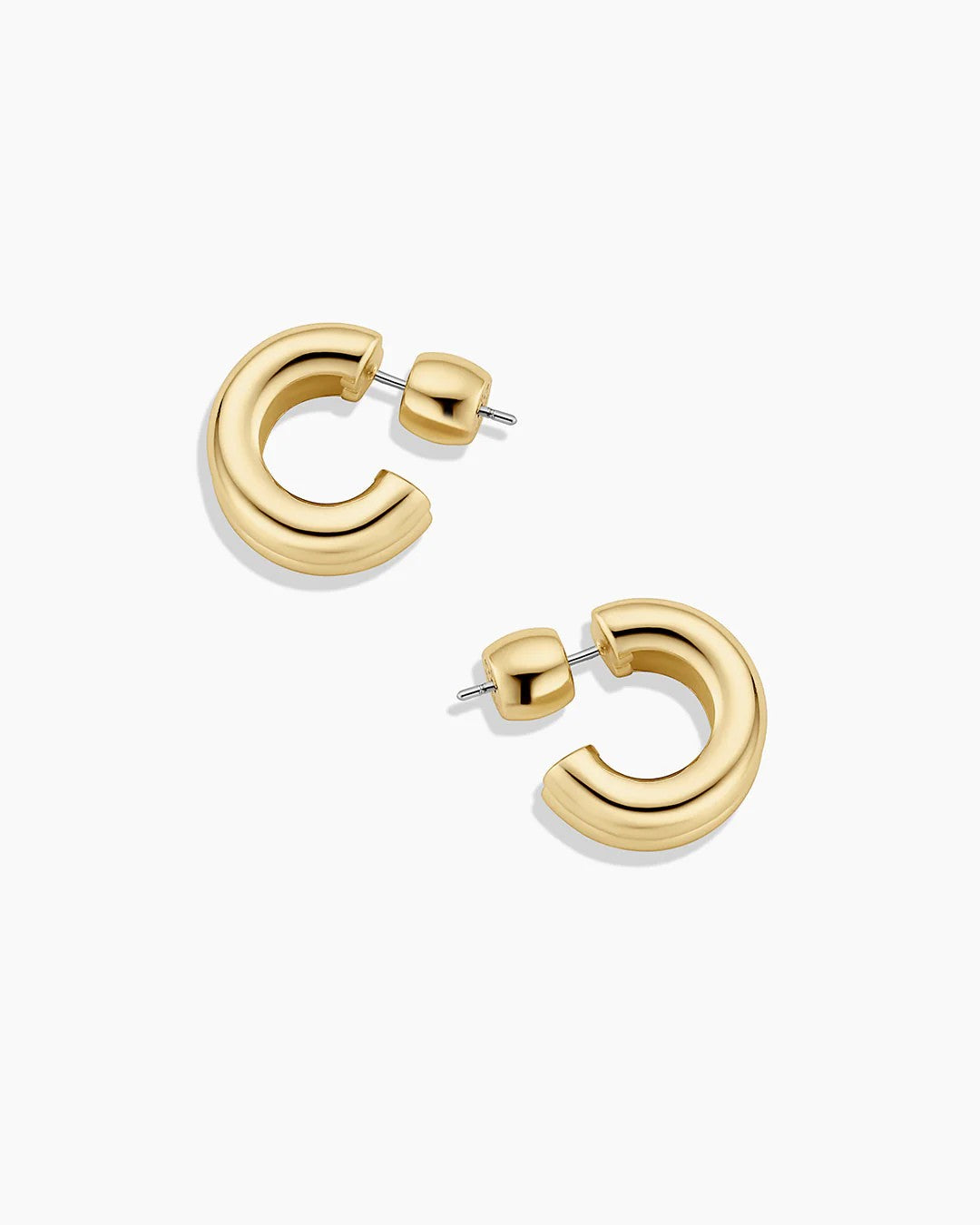 18k Gold Lou Stacked Huggies