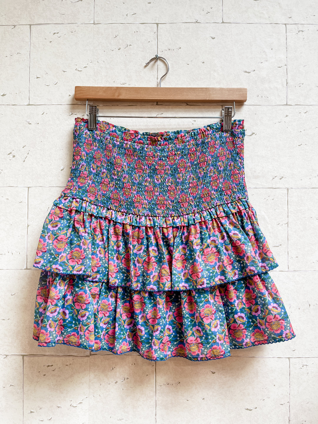 Zora Floral Carnival Mini Skirt