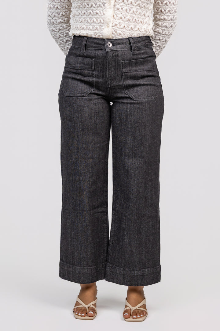 After Hours Cropped Marine Jean