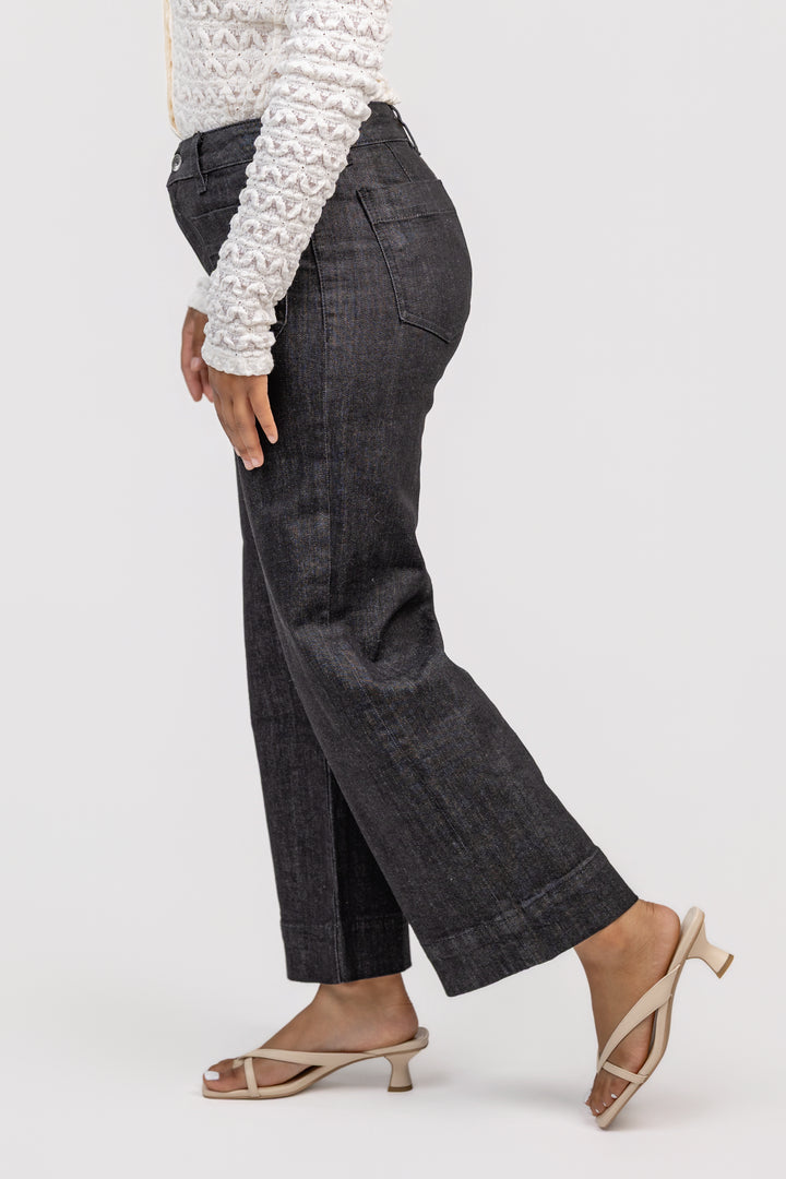 After Hours Cropped Marine Jean