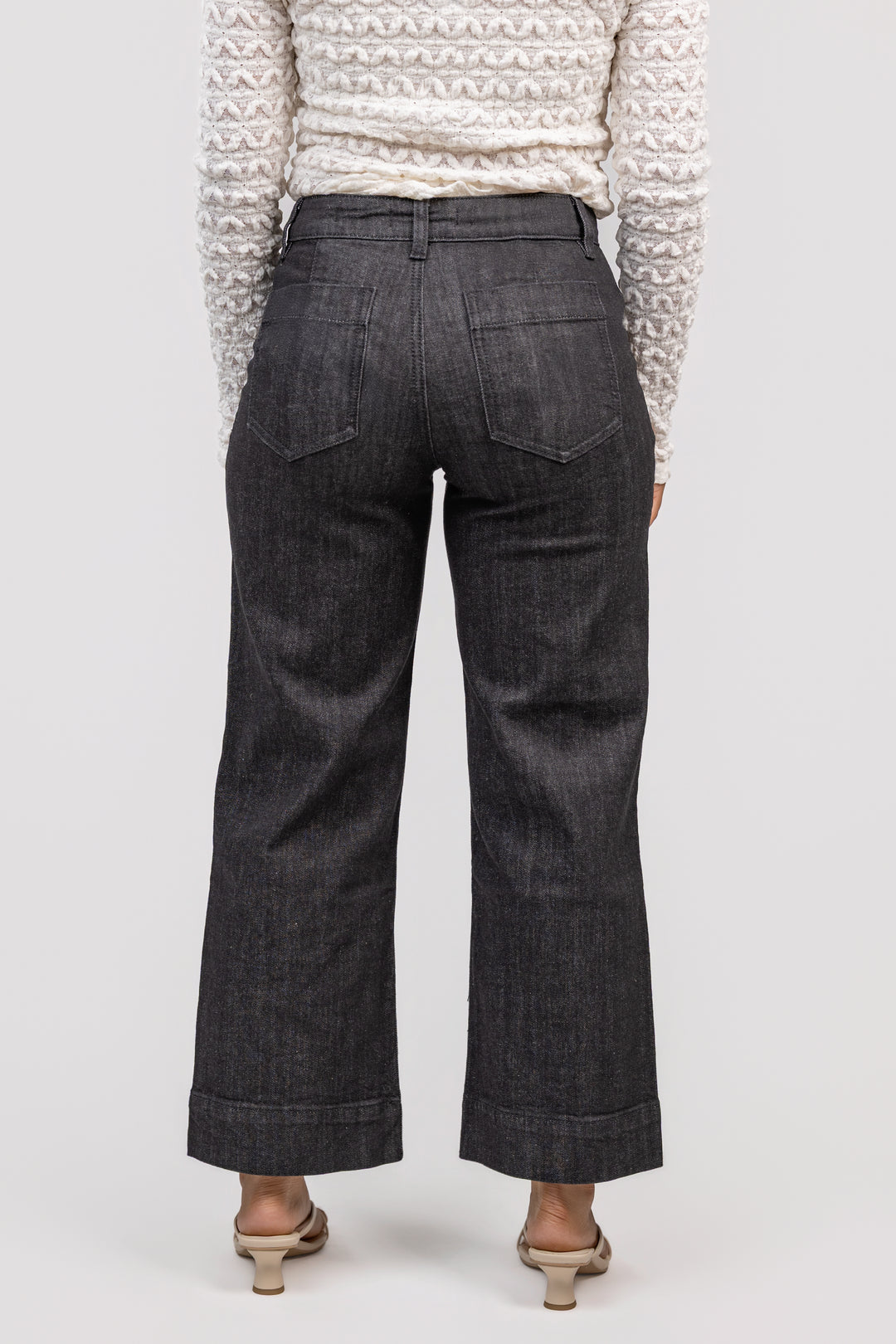 After Hours Cropped Marine Jean