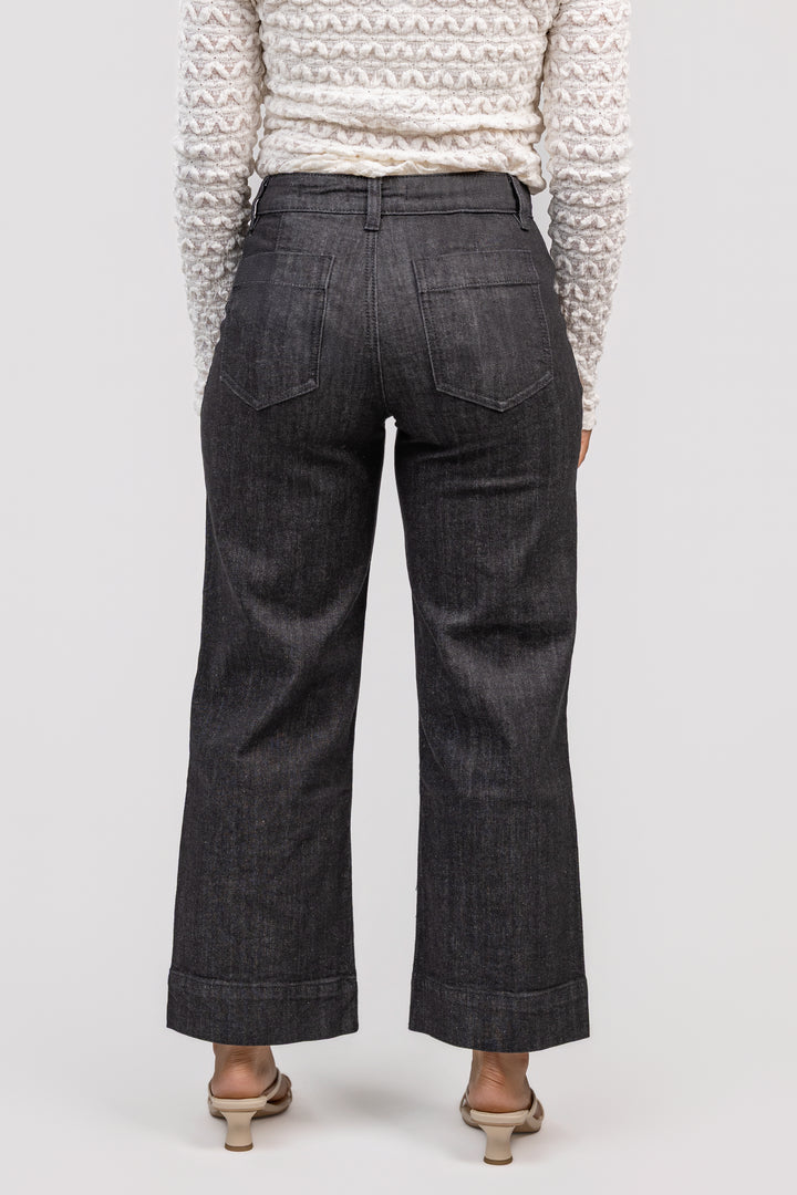 After Hours Cropped Marine Jean