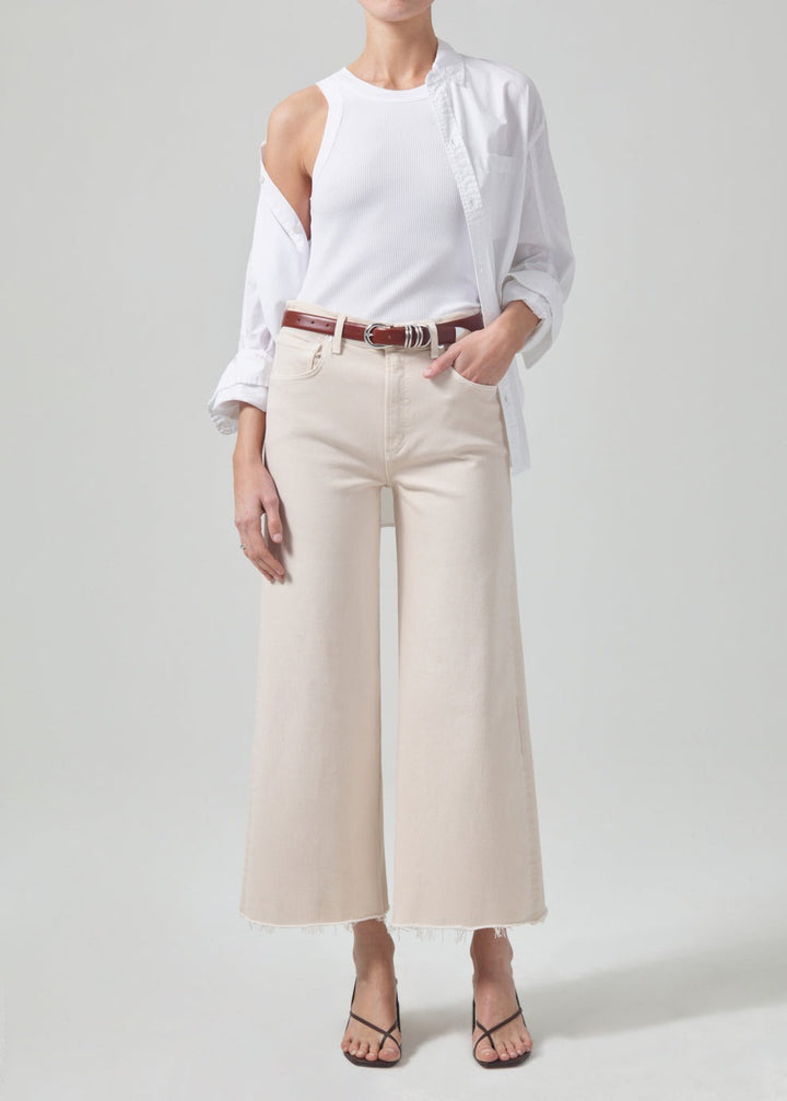 Almondette Wide Leg Crop Lyra Jean