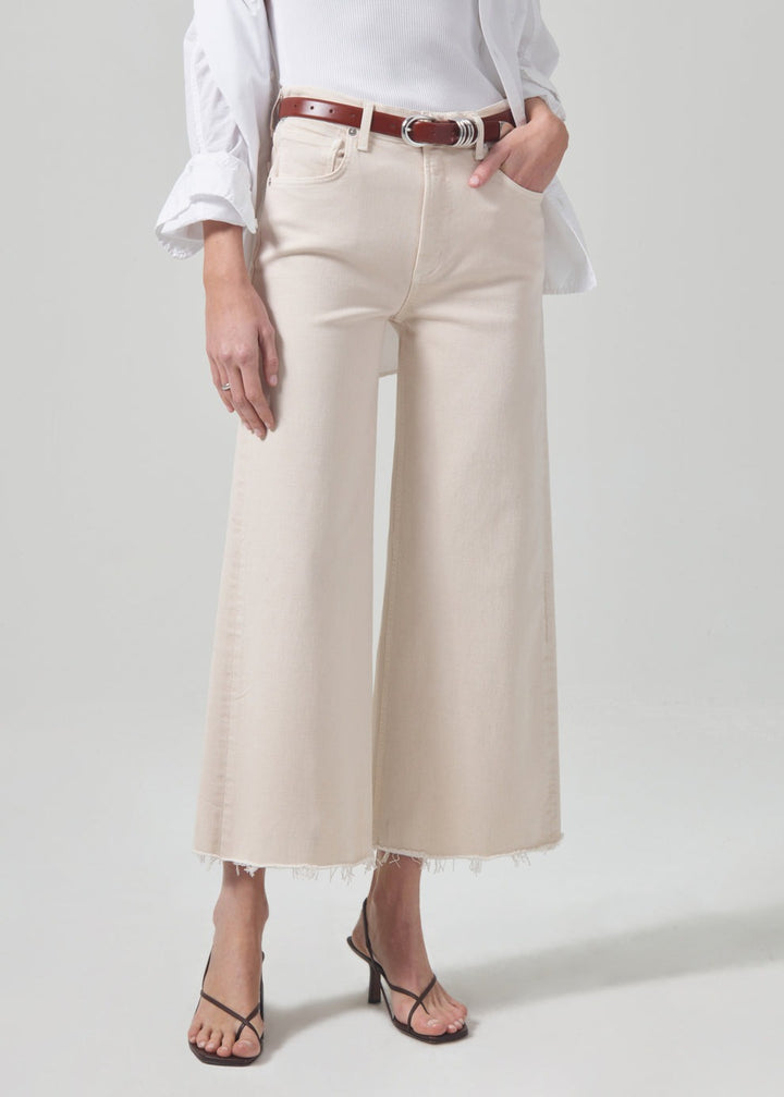 Almondette Wide Leg Crop Lyra Jean