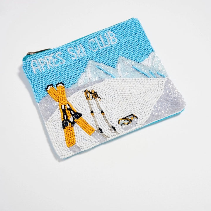 Après Ski Club Beaded Pouch