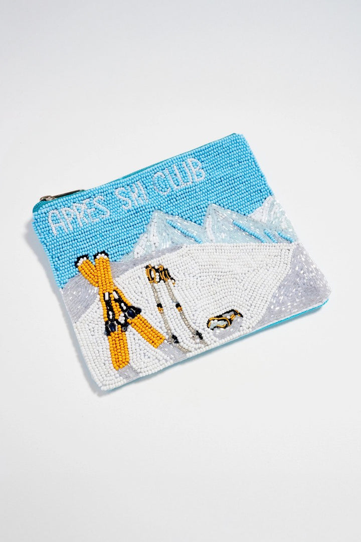 Après Ski Club Beaded Pouch
