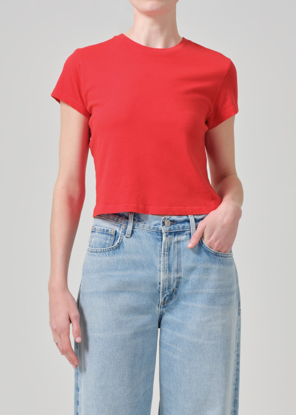 Aurora Cropped Kyle Tee