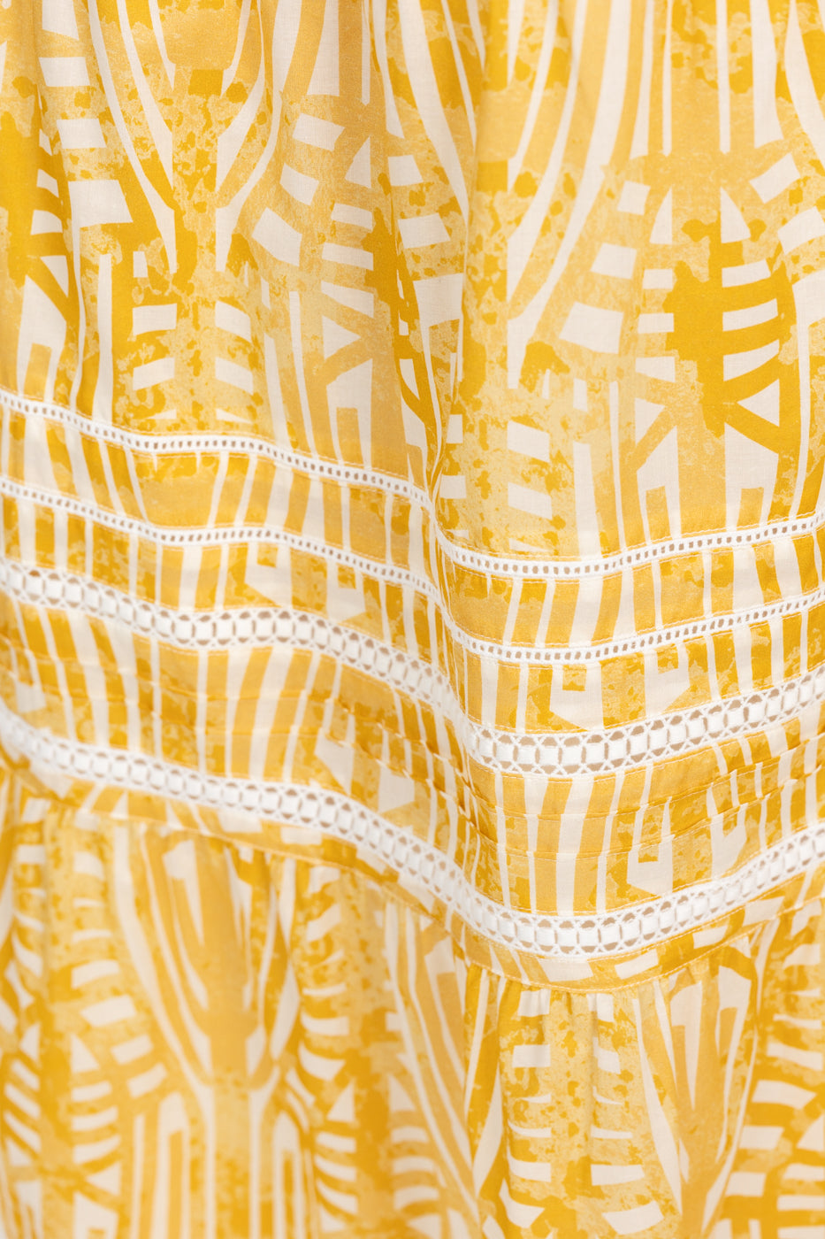Aztec Yellow Noe Skirt