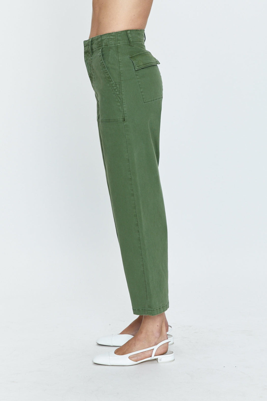 Basil Wide Leg Utility Ankle Sophia Pant