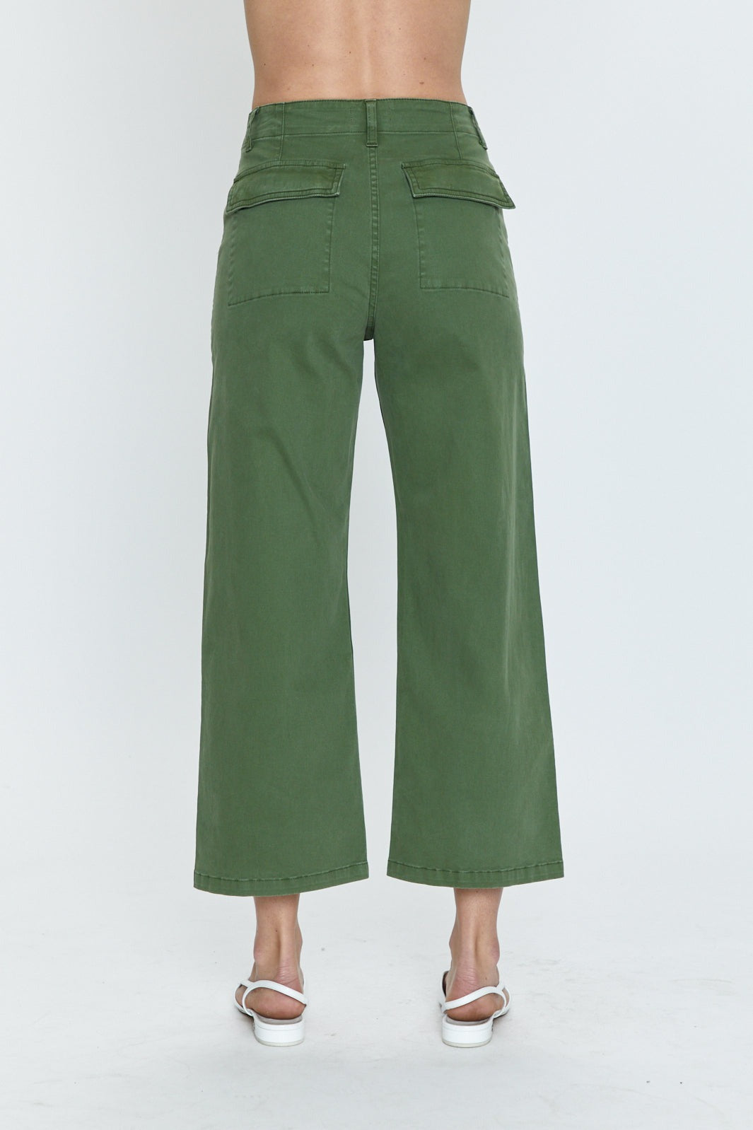 Basil Wide Leg Utility Ankle Sophia Pant