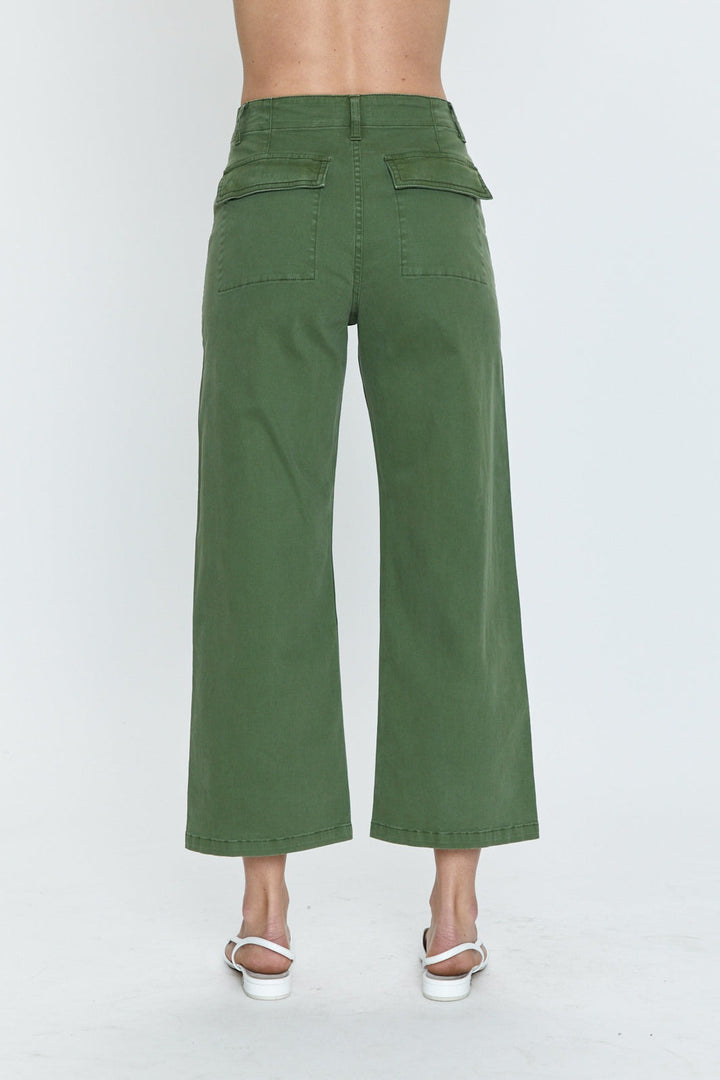 Basil Wide Leg Utility Ankle Sophia Pant