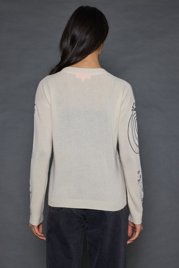 Beige Cashmere The Messenger Sweater