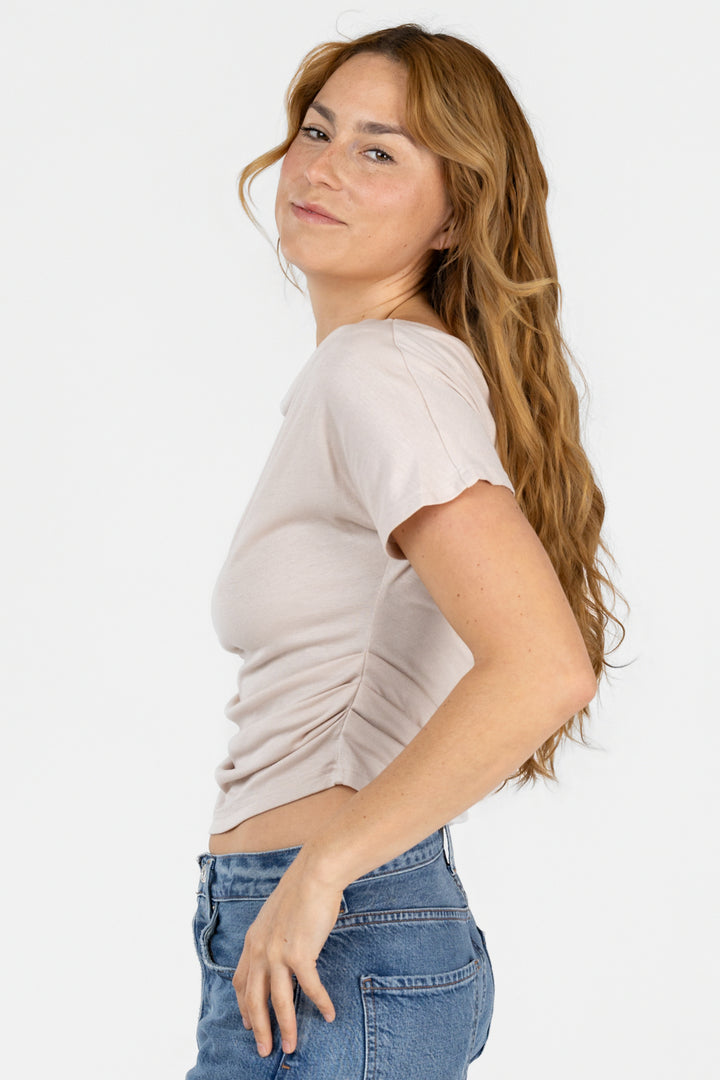 Beige Cindy Top