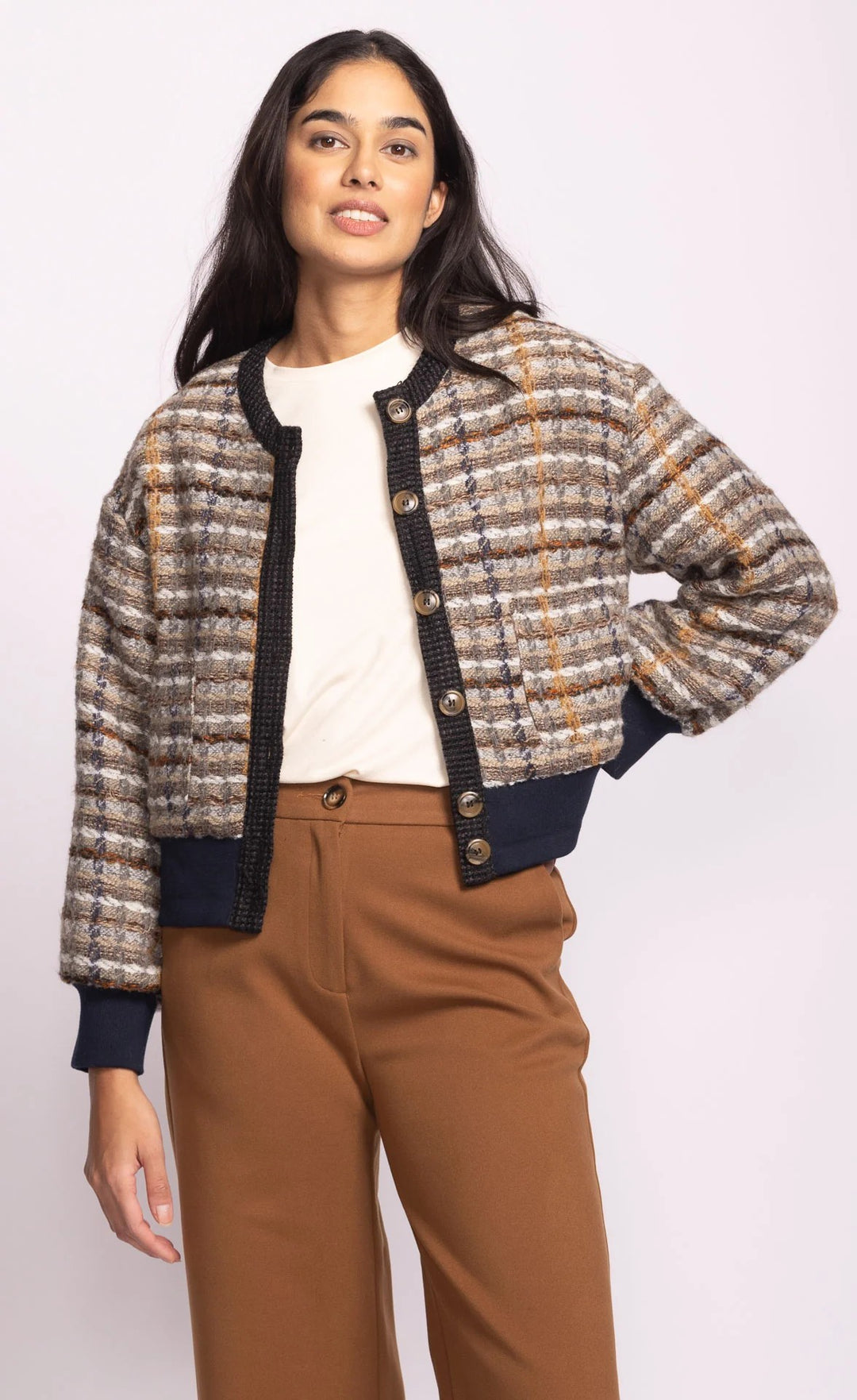 Beige Jackie Jacket