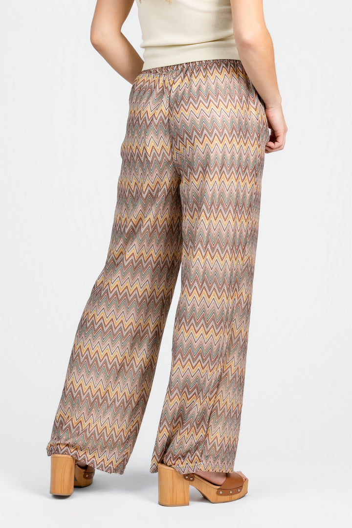 Beige Knitted Pant