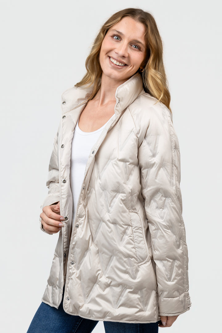 Birch Quilted Coat