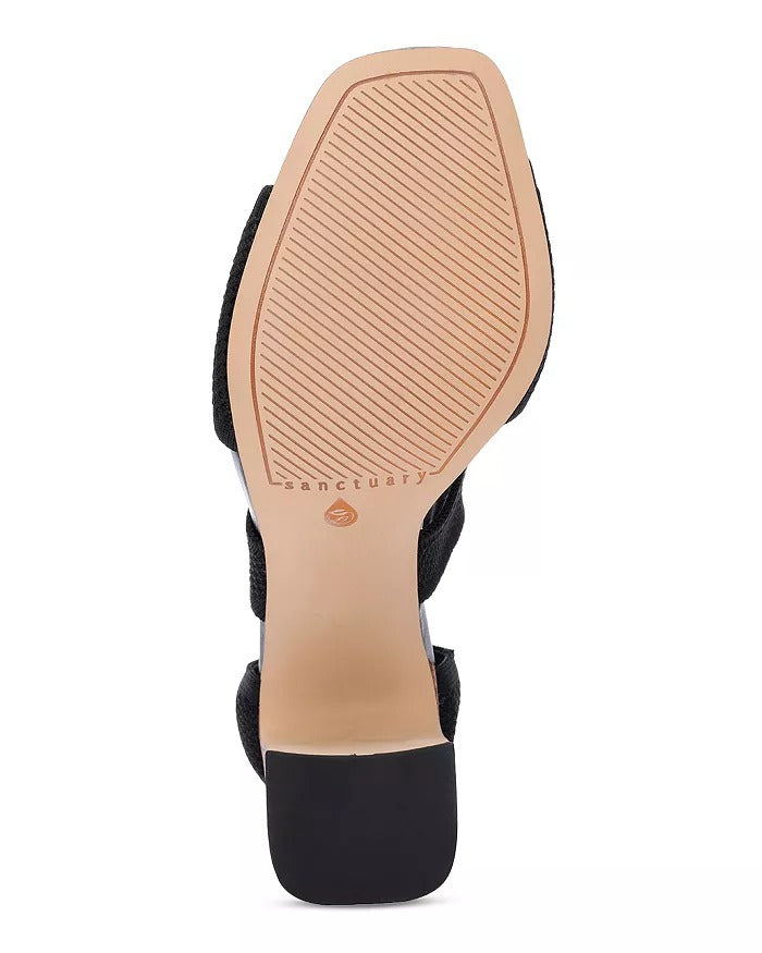 Bistro Radiant Stretch Cut-Out Knit Sandals