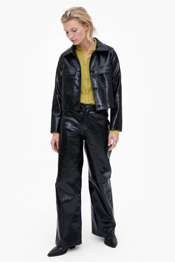 Black Cropped Jacket