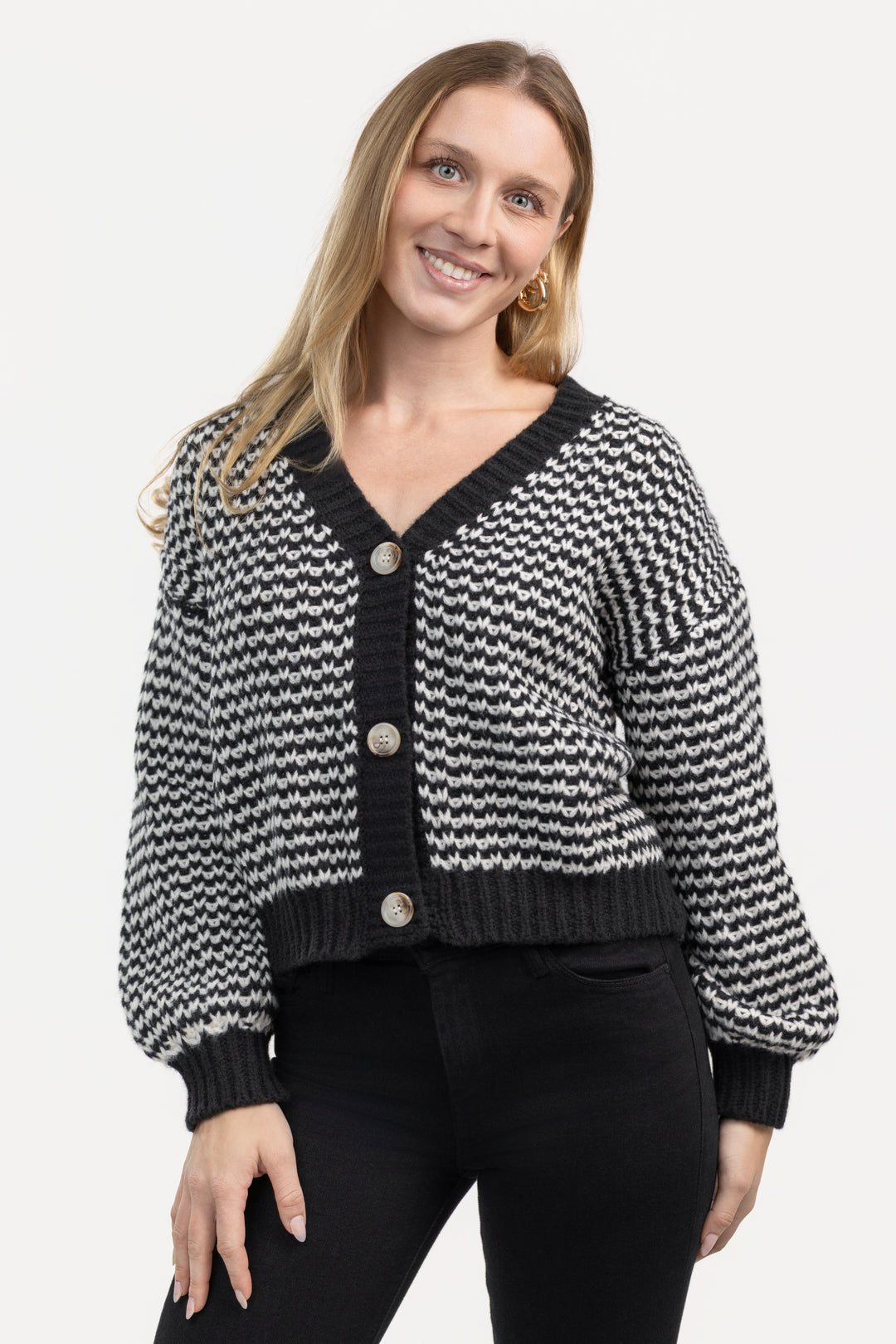 Black Evan Cardigan