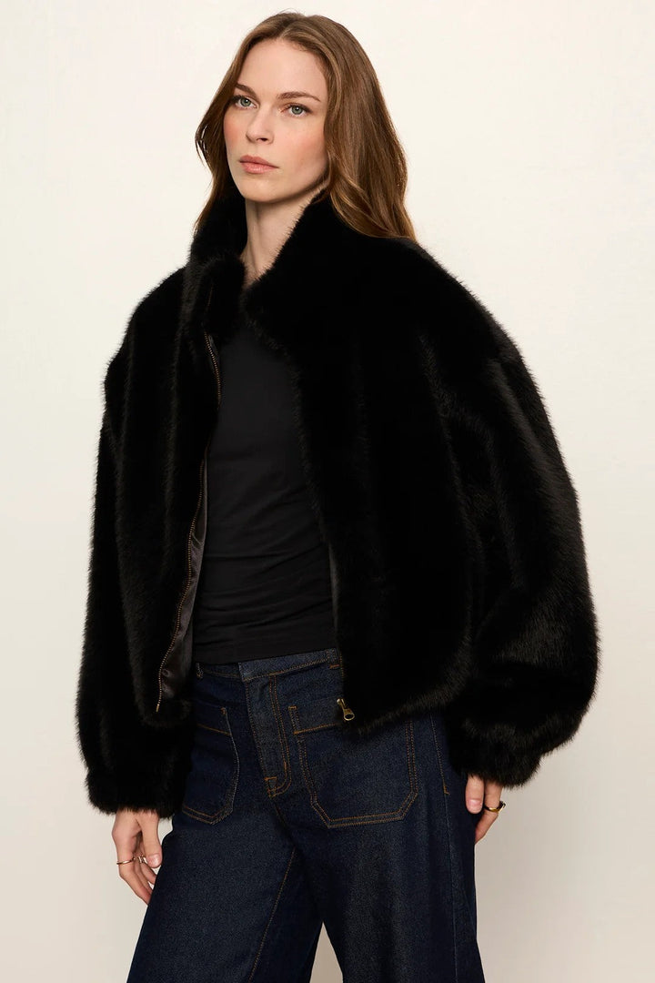 Black Everest Bomber Jacket