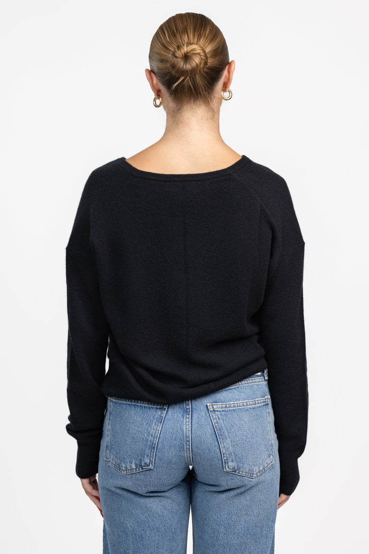 Black Hunter Boyfriend Sweater
