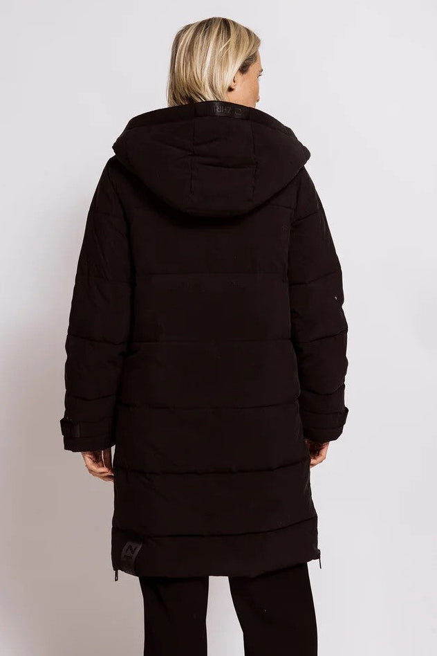 Black Jen Puffer Jacket