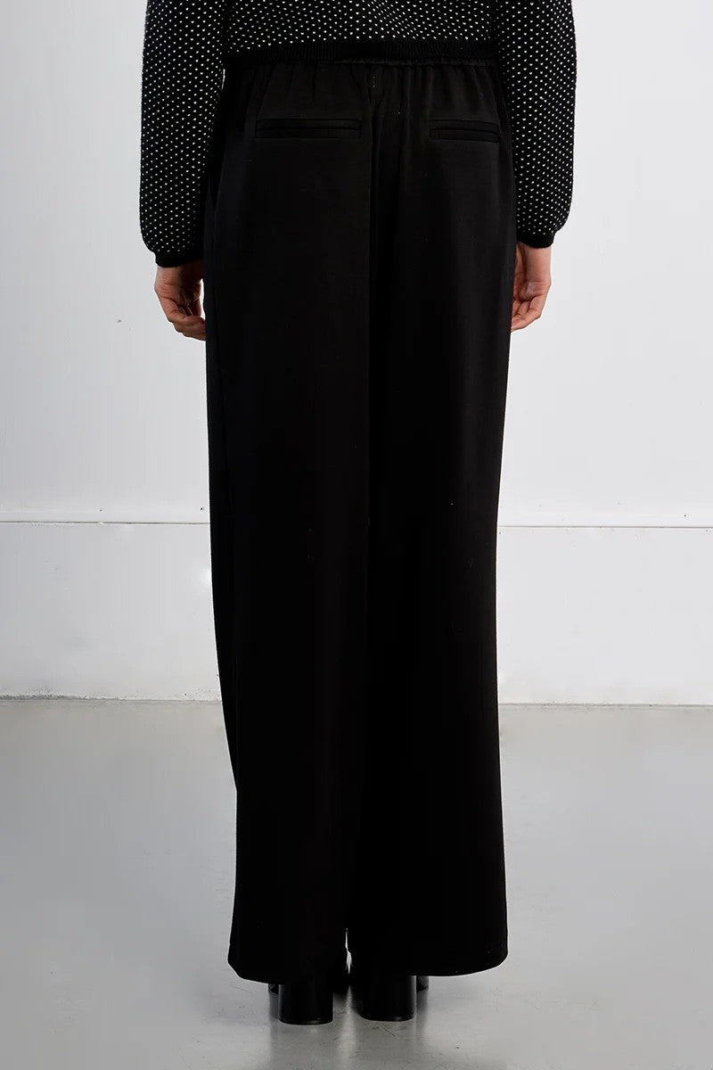Black Knitted Pant