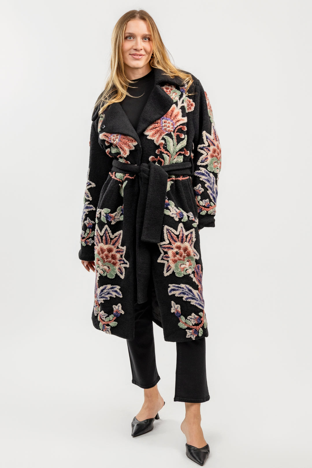 Black Marvelous Garden Coat