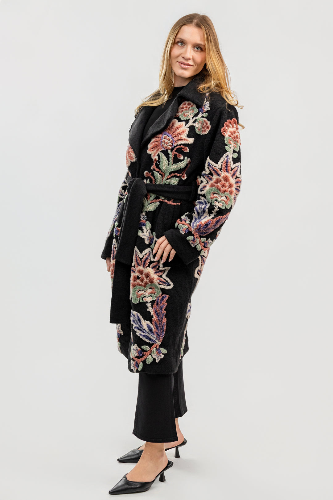 Black Marvelous Garden Coat