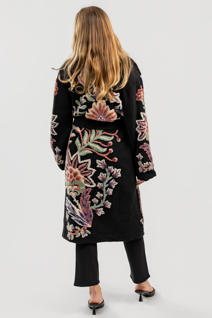 Black Marvelous Garden Coat