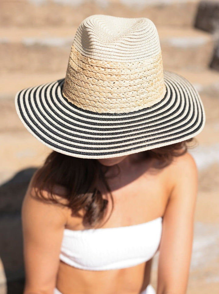 Black Multi Armida Summer Hat