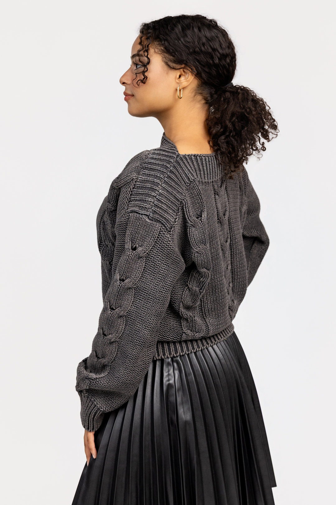 Black Multi Debbie Sweater