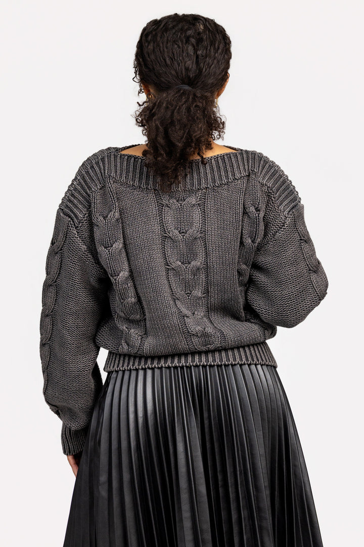 Black Multi Debbie Sweater