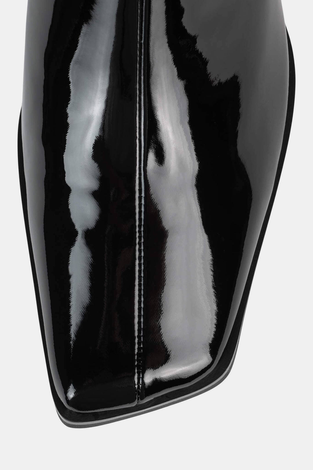 Black Patent Slique Ankle Boot
