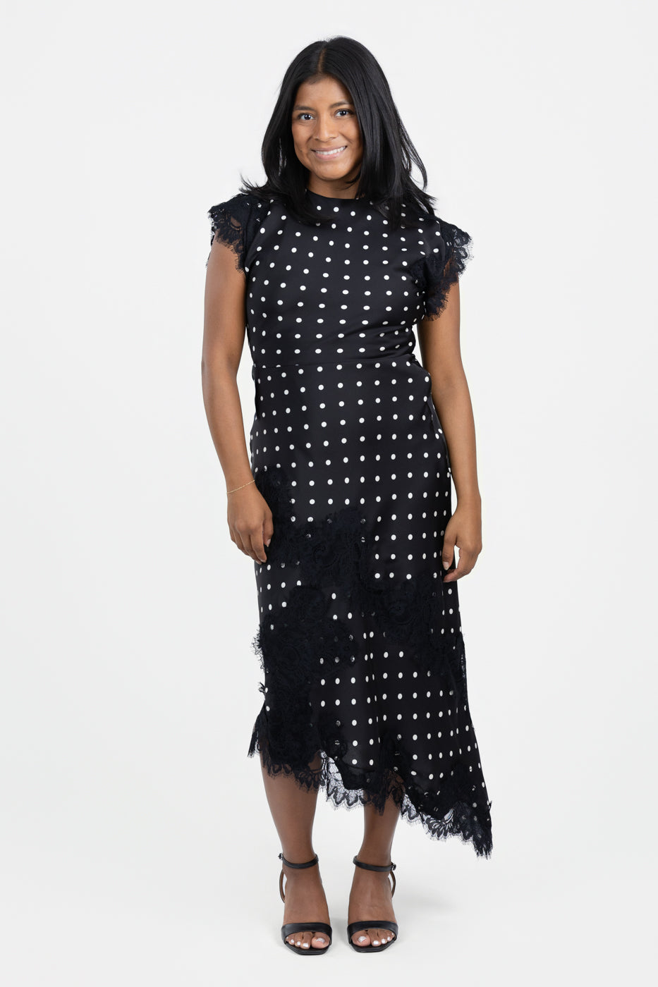 Black Polka Dot Dress