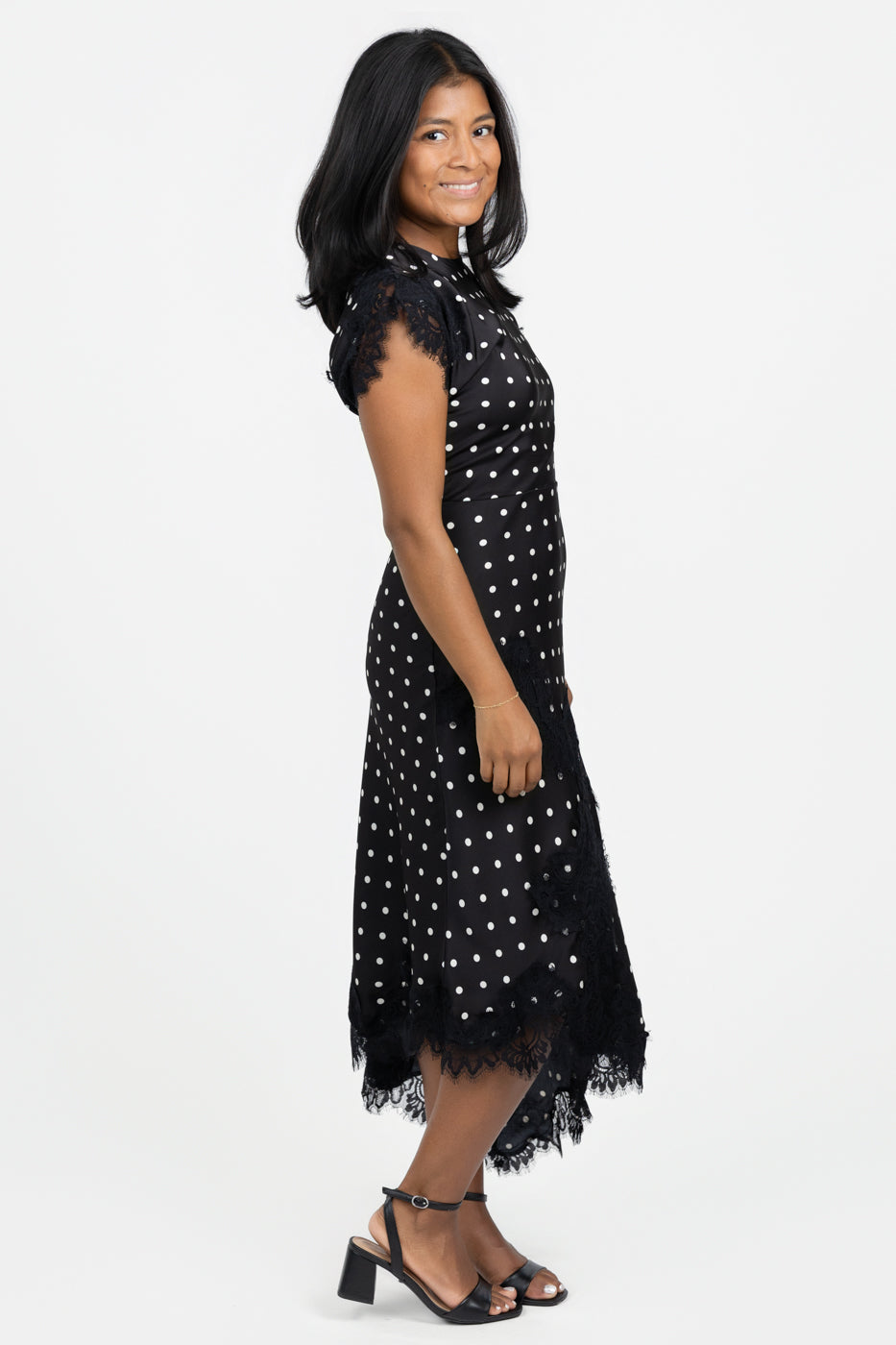 Black Polka Dot Dress