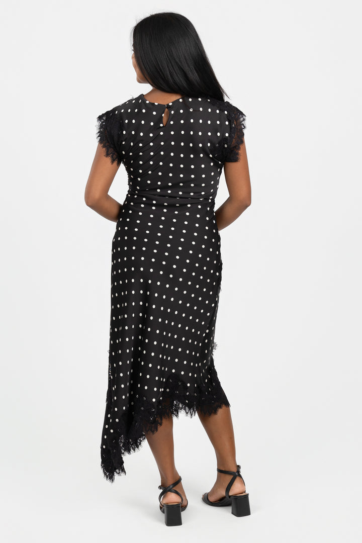 Black Polka Dot Dress