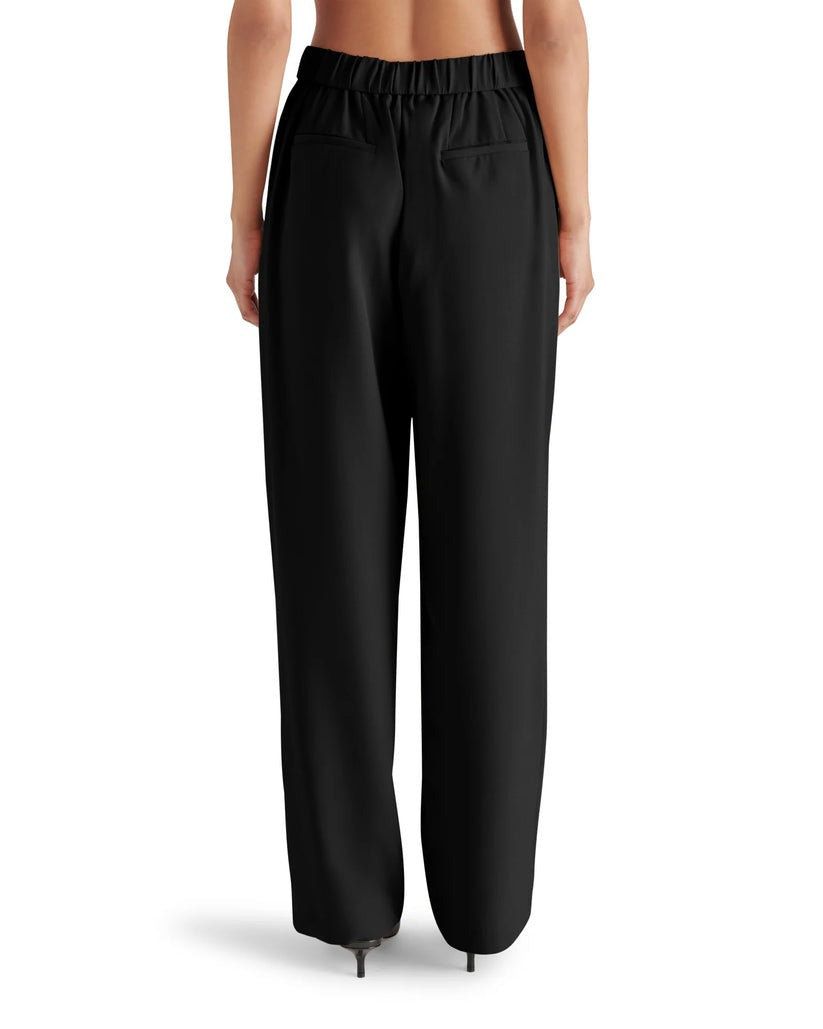 Black Straight Leg Neave Pant