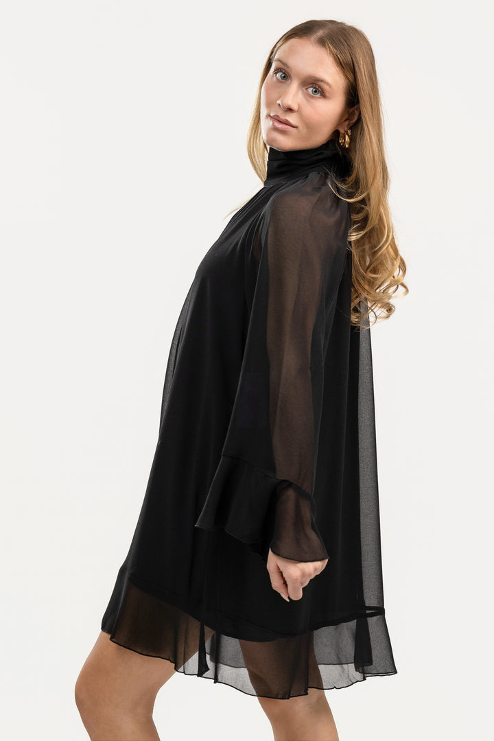 Black The Soulmate Mini Dress