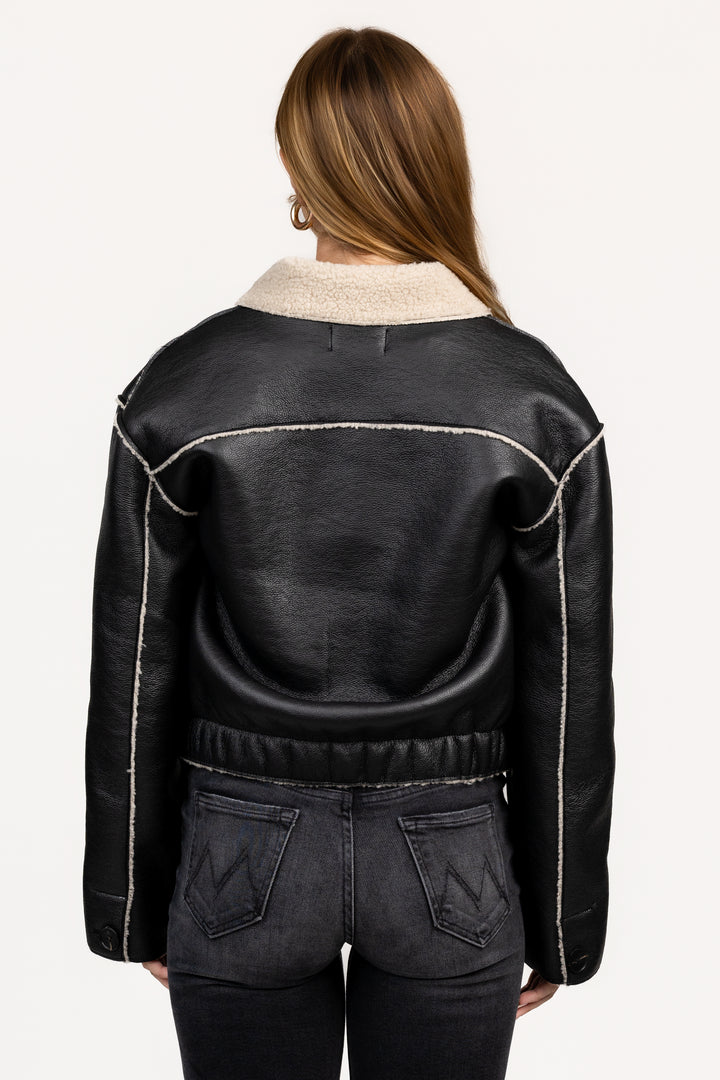 Black Tilia Coat