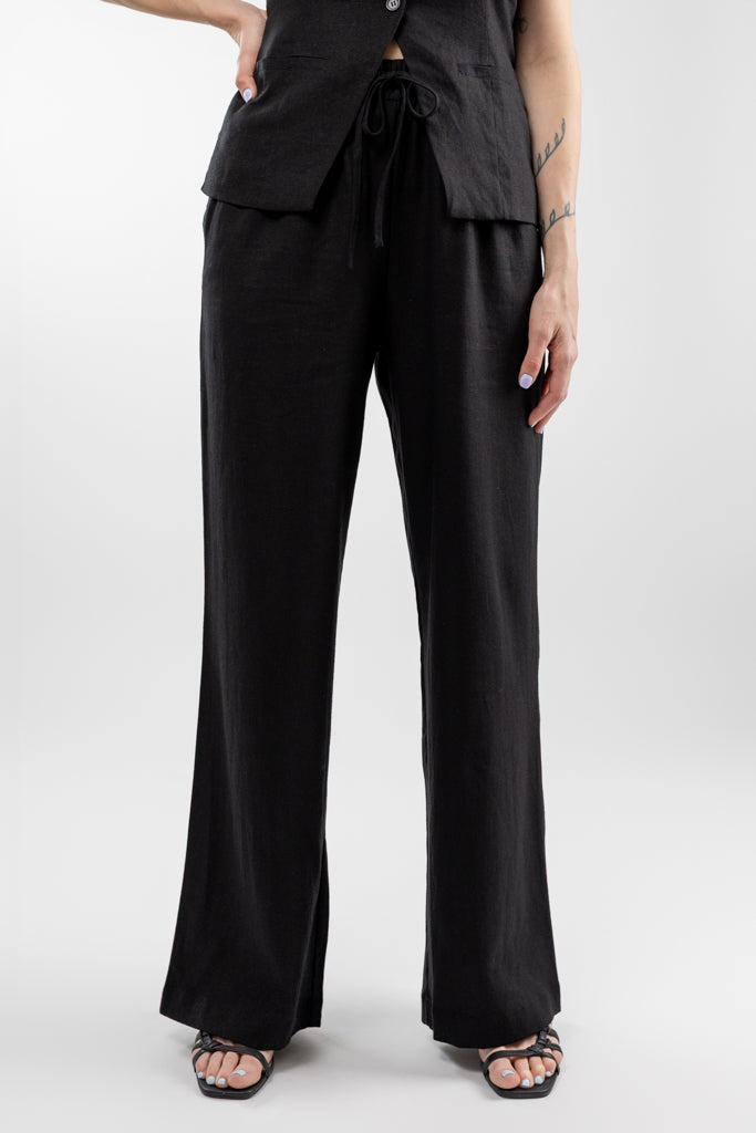 Black Venetia Pant